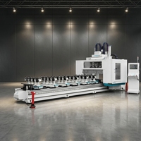 Machine à sculpter le bois CNC JR-5013-A haute précision avec table inclinable à 90 degrés pour la fabrication de pieds de meubles
