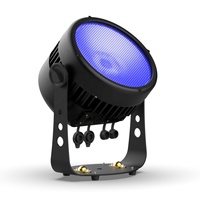 Projecteur de scène LED professionnel COB Blinder 200W RGBA étanche IP65 avec support Omega et entrée/sortie PowerCON TRUE1