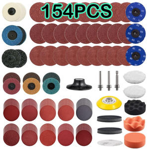 Juego de almohadillas de pulido Proxxon de 3 pulgadas para amoladora angular, discos de pulido de alúmina gruesa con adaptador de cambio rápido - Product Image 2