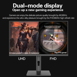 Nueva Pantalla de 27 Pulgadas 4K 180HZ 1K 360HZ con Doble Modo de Conexión Tipo-C para Computadora de Escritorio, Ideal para Gamers de E-Sports - Product Image 6