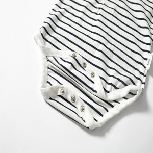 <span class=keywords><strong>Abbigliamento</strong></span> Estivo all'Ingrosso per Bambini, T-Shirt a Maniche Corte per Neonati, Set di <span class=keywords><strong>Abbigliamento</strong></span> Formale per Ragazzi, Tutina Primaverile per Neonati con Logo Personalizzato - Product Image 6