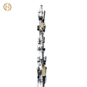 Nhà máy 25M 40m Chiều cao Mạng di động GSM thông tin liên lạc monopole cơ sở trạm viễn thông sắt Wifi Antenna tháp tín hiệu - Product Image 4