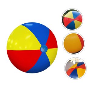 Bơm Hơi Khổng Lồ Hồ Bơi Nổi Mùa Hè Bên Bờ Biển Dành Cho Người Lớn Đồ Chơi Thân Thiện Với Môi PVC Bóng Ngoài Trời Chơi Lớn Cầu Vồng Đầy Màu Sắc Bãi Biển Bóng - Product Image 2