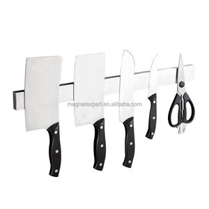 <span class=keywords><strong>Support</strong></span> Magnétique Mural pour <span class=keywords><strong>Couteaux</strong></span> en Acier Inoxydable pour Cuisine, avec Bande Magnétique pour Réfrigérateur, Blocs et Sacs Rouleaux - Product Image 3