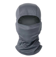 DF1024 Gorro Deportivo Elástico y de Talla Única, Color Coyote Marrón, Verde, Negro, Gris, Camuflaje, Protección Solar, Cortavientos, para Montar a Caballo