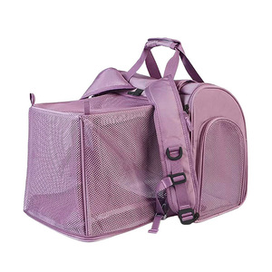 Sac à dos portable pour chat pour une utilisation en extérieur, sac de transport respirant pour petits animaux pour chiens et chats, sac à dos extensible pour animaux, cage pour chat - Product Image 6