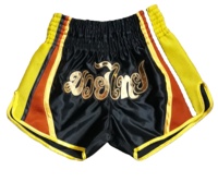 Shorts de boxe Muay Thai pour hommes personnalisables - Tissu respirant 100% polyester durable, personnalisation de la marque et service OEM