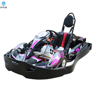 Go Karts de Lujo con Asiento Individual, Motor de Gasolina de 4 Tiempos, 200cc 270cc, para Entretenimiento en Parques Infantiles y Juegos de Karting en la Nieve, en Venta