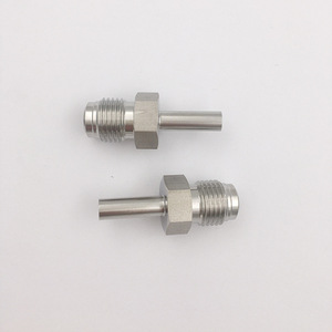 Conector de Acero Inoxidable LJFLO CGA580 CGA320 1/4 VCRM Macho, Adaptador para Cilindro de Gas Industrial de Alta Presión - Product Image 3