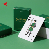 Cartes à Jouer Personnalisées de Haute Qualité, Impression de Jeux de Cartes de Poker sur Mesure, Double Face, Faible MOQ, Fabrication depuis 20 Ans