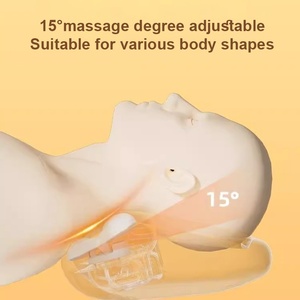 Almohada de masaje de calefacción de área grande Shiatsu inalámbrica con nuevos cabezales de masaje en forma de garra de gato flotante 3D que se ajustan perfectamente al cuello - Product Image 3