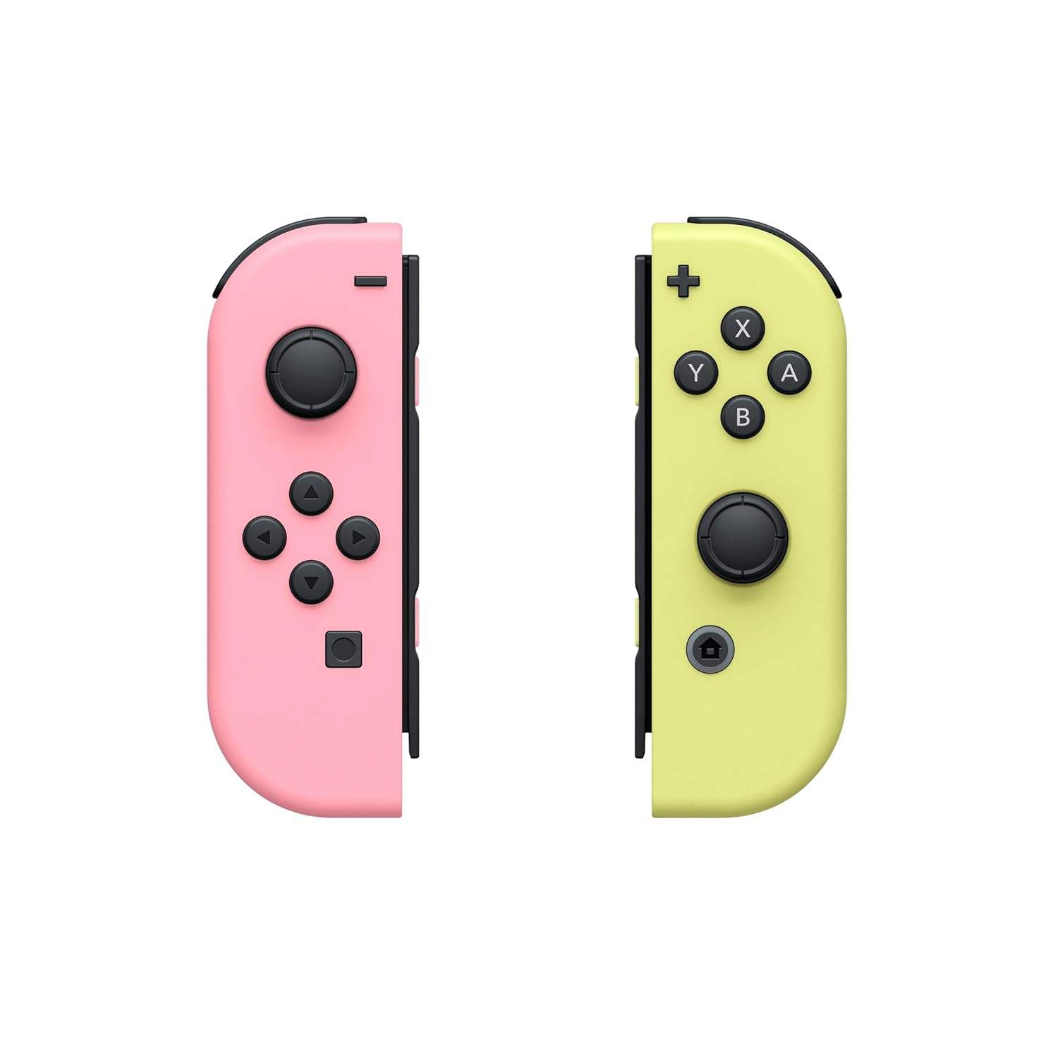 Left: Pink; Right: Lime green