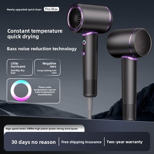 Secador de Pelo Eléctrico con Motor de Corriente Continua de Alta Velocidad 2400W 110-120V, Fuerte Flujo de Aire Frío y Caliente para Uso Doméstico y en Salones de Belleza - Product Image 3