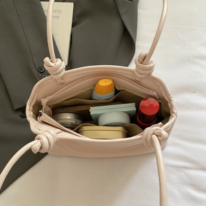 Nouveau sac décontracté multifonctionnel pour femme OEM avec poignée en corde PU brillante et sac fourre-tout de haute qualité - Product Image 2