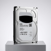 Disque dur de surveillance ST8000VX009 8 To, 3,5 pouces, SATA 6 Gbit/s, 5400 tr/min, 256 Mo de cache, LFF, disque dur interne