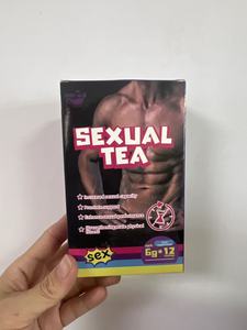 OEM/ODM Boost Energy Men's Kidney Maca Instant <b>Tea</b> Black Maca Private Label Male Vitality <b>Tea</b> - Product Image 1