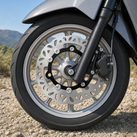 Nouveau disque de frein à disque Aerox 155NVX de course de 230mm pour accessoires et pièces de moto de roue avant Yamaha MBK Nitro