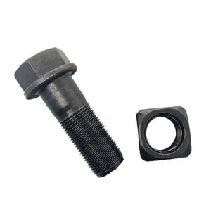 Baut bantalan jejak baut dan mur sepatu Jalur M12 * 40 untuk bulldoser - Product Image 1