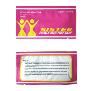 Yoni-nouveau produit d'hygiène vaginale pour femme, meilleure santé du vagin, carte de sœur en papier, bande de test balance <span class=keywords><strong>ph</strong></span> - Product Image 2