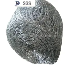 Pabrik Anping 450mm diameter kumparan concertina pisau cukur kawat berduri harga rendah dengan sertifikat isodium