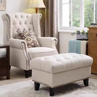 Accent Mobilier de Maison Direct Usine Hôtel Balcon Moderne Bois Cuir Inclinable Chaise Pliable Salle à Manger Salon Loisirs