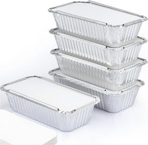 Barquettes jetables en aluminium pour traiteur, événements festifs et plats à la vapeur - Product Image 1