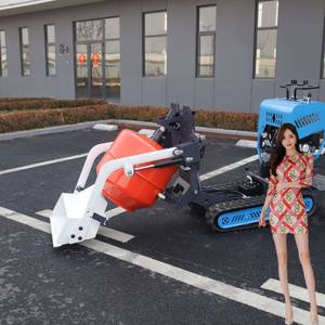 HOT SALE Factory Price Concrete Mixer Machine Self Loading Concrete Mixer Crawler Dump Concrete Mixer - Product Image 4