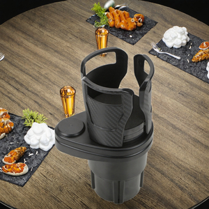 Portavasos Doble para Asiento Delantero de Coche Urange ABS, Almacenamiento de Doble Capa, Rotación, Instalación en Un Minuto, Modelo JQ041127O02, China - Product Image 3