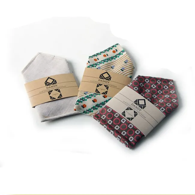 Wholesale Custom Printed Wrapper Label logo printed sock packaging cardboard sleeve packaging label