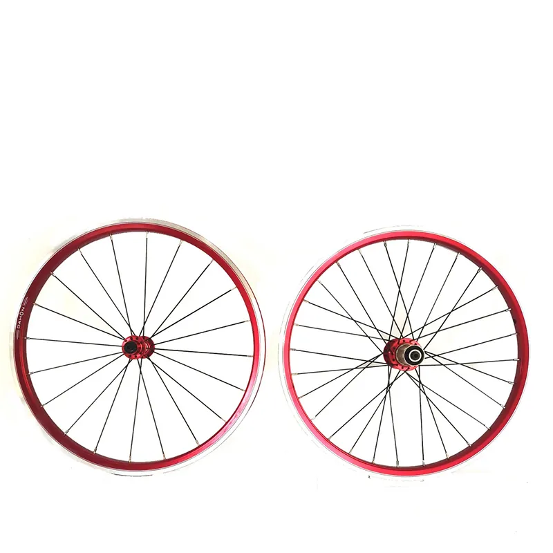 Hoge kwaliteit fiets wheel16inch fiets wheels18 inch 20 inch fiets wielen twee lager Hub V brake wielen