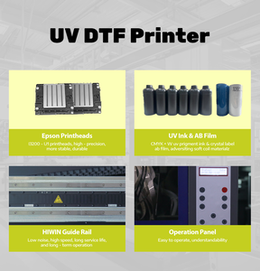 เครื่องพิมพ์ UV DTF krinshen จากโรงงานขายตรงม้วนเป็นม้วน impresora DTF UV สำหรับโทรศัพท์เคสขวดแก้วสติกเกอร์โลหะ - Product Image 5