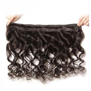 Proveedores de Cabello Virgen al por Mayor, Cabello Humano Brasileño Peruano 3+1, 3 Paquetes de Ondas Sueltas con Cierre y Frontal - Product Image 4