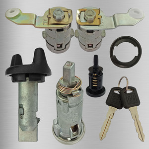 Car <b>Lock</b> Cylinders BK062Q8 Zinc Alloy Door Ignition Trunk Glove Box <b>Lock</b> With 2 <b>Keys</b> Compatible With Buick Regal - Product Image 3