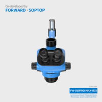 FORWARD FW-S60Promax-R03 New 0.4X CTV Support Camera Slide Base 60X Trinocular Microscopes for Mobile Phone Repair Tool Machine
