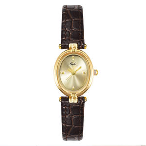 Montre pour femme de haute valeur, bracelet en cuir, style rétro minimaliste, montre à quartz avec une touche sophistiquée - Product Image 5