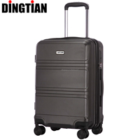 Maletas De Viaje Set de 3 valises ABS personnalisées avec serrure Bagage à main mallette rigide avec roulette spinner direct de l'usine pas cher