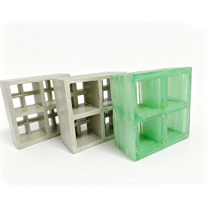 Grille en fibre de verre FRP stabilisée aux UV, anti-corrosion, <span class=keywords><strong>pour</strong></span> quais de bateaux, marinas et projets de passerelles côtières - Product Image 3