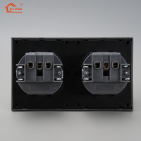 Offres Spéciales 13A 220V EU Standard 2P Prise Schuko avec Port USB Type c PC ou panneau acrylique pour prise de courant électrique domestique