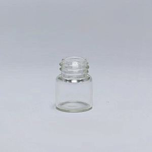 Mini Botella de Vidrio Transparente Ámbar de 1ml 2ml 3ml 5ml con Gotero para Aceites Esenciales y Tapa Dorada Rosa - Product Image 2