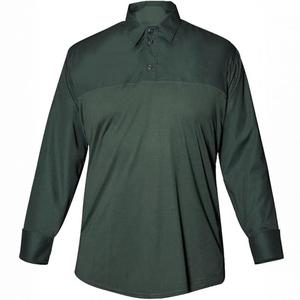 Long Sleeve Mens Rip Stop Tactical Polo Shirts Custom Logo for Fire Department Paramedic <strong>Uniform</strong>