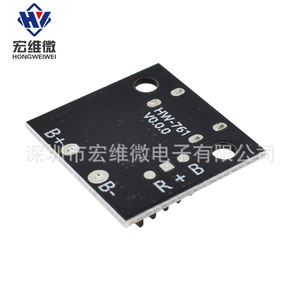 โมดูลชาร์จแบตเตอรี่ Hongwei Micro 5V 2.8A 3.6A พร้อมไฟ LED แสดงสถานะ สำหรับแบตเตอรี่ Li-ion 1S - Product Image 2