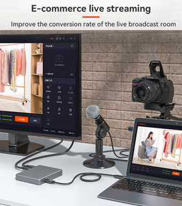 HDMI trò chơi chụp thẻ HDMI Grabber USB 3.0 chụp thẻ/hộp video HD 1080P 60fps hỗ trợ phát trực tiếp để co giật Youtube - Product Image 5