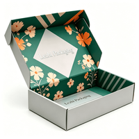 Boîtes d'emballage personnalisées pour vêtements et perruques en carton ondulé avec impression de logo