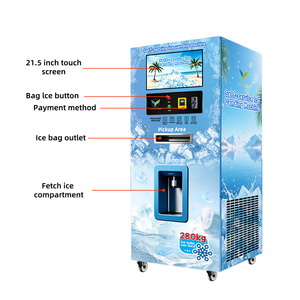 ตู้จำหน่ายน้ำแข็งอัตโนมัติเชิงพาณิชย์ Wx-f55-8 Vfresh พร้อมฟังก์ชัน SDK ตัวเครื่องสแตนเลส รับน้ำหนักได้ 280 กก. - Product Image 6