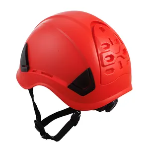 โรงงานขายตรงงานอุตสาหกรรมวิศวกรรมหมวกแข็ง ABS หมวกนิรภัยก่อสร้างสีสันสดใส