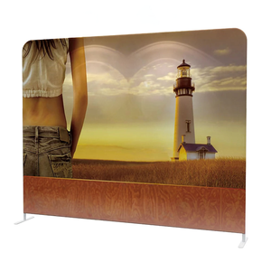 कपड़े का तनाव एल्यूमीनियम फोल्डेबल पृष्ठभूमि कस्टम चित्र लोगो सीधे पृष्ठभूमि डिजिटल प्रिंटिंग फैक्टरी मूल्य फोटोबूथ - Product Image 6