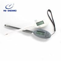 Termometer Dapur Digital Portabel SW dengan Layar LCD dan Fungsi Timer Dapur, Bertenaga Baterai