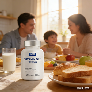 Penjualan Langsung Produsen OEM Produk Laris Vitamin <span class=keywords><strong>B12</strong></span> Kapsul Lunak <span class=keywords><strong>1000</strong></span> Mcg Suplemen Makanan Merek Sendiri - Product Image 5