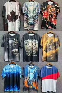 <span class=keywords><strong>Maglietta</strong></span> da uomo oversize con stampa grafica a sublimazione auto d'epoca 180 grammi Streetwear abbigliamento sportivo Casual progettato su misura - Product Image 5