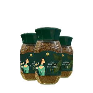กาแฟสำเร็จรูปชนิดผงแช่แข็ง HANCOFFEE พรีเมียม รสผลไม้โรบัสต้า รสชาติกลางๆ แบบปรับแต่งได้ 100 กรัม/กระปุก-บรรจุภัณฑ์ขนาดใหญ่ 25 กิโลกรัม/ถุง - Product Image 1